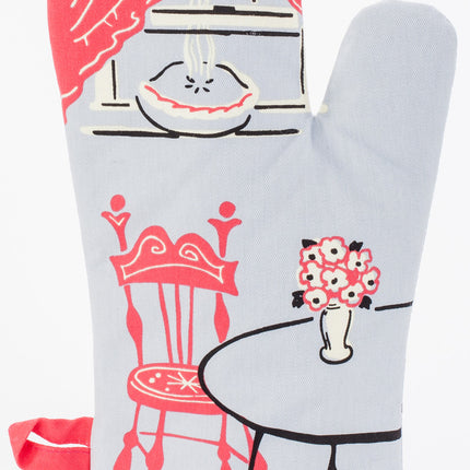 Fucking Delicious Oven Mitt- back view