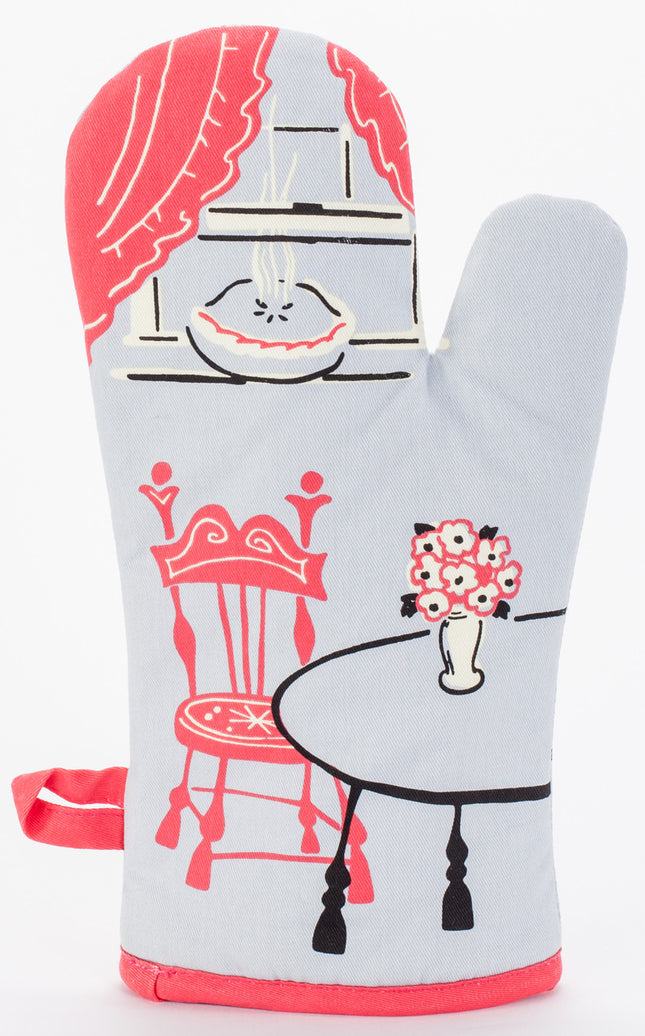 Fucking Delicious Oven Mitt- back view