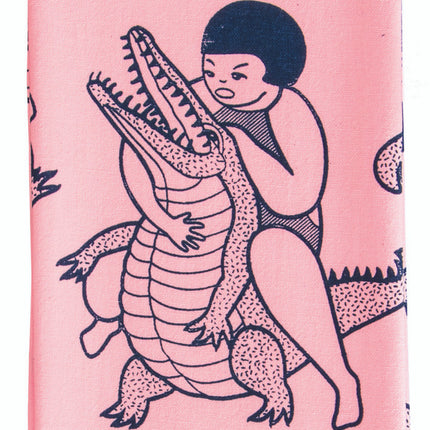 Scares Your Family Dish Towel- folded