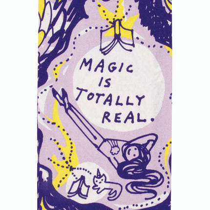Magic is Totally Real Dish Towel- folded