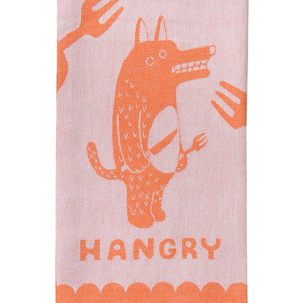 Hangry Dish Towel- folded