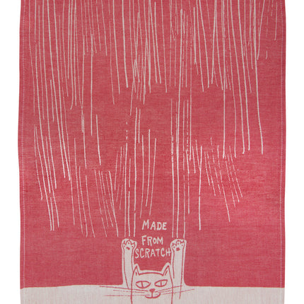 Made from Scratch Dish Towel- unfolded