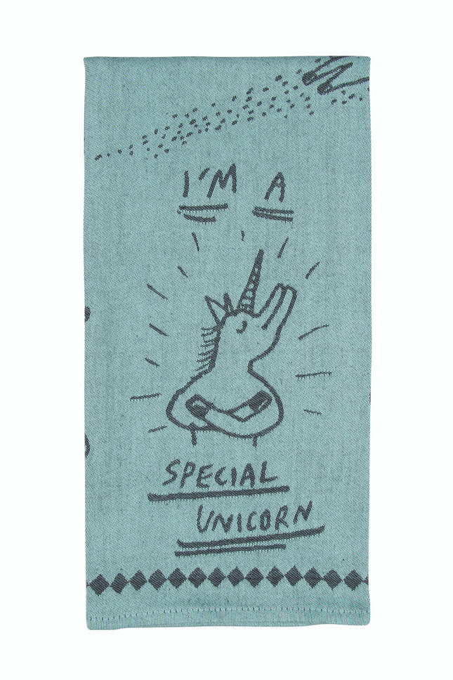 Special Unicorn Dish Towel- folded