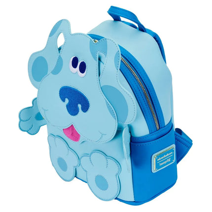 Blues Clues Blue Cosplay Mini Backpack- top angled view