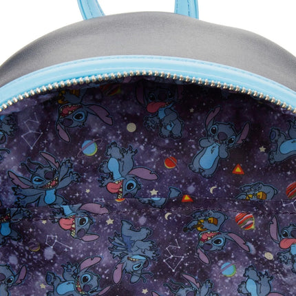Lilo And Stitch Space Adventure Glow In The Dark Mini Backpack- inside print