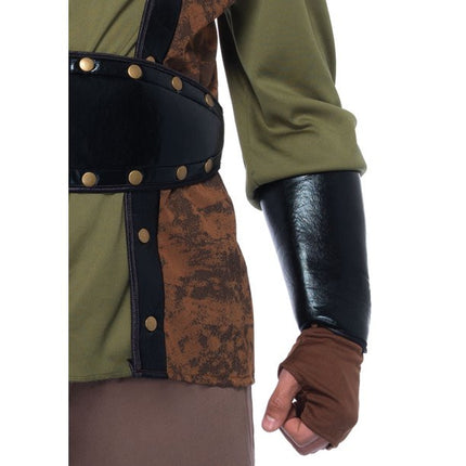 Robin Hood Deluxe Costume- arm up close
