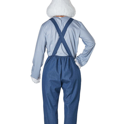 Happy Easter Bunny Costume- back view
