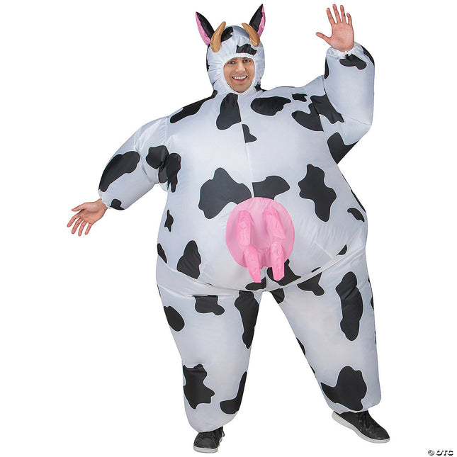 Inflatable Cow Costume with Udders