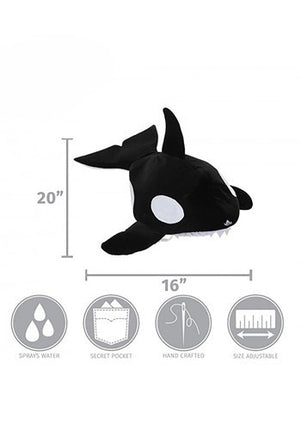 Orca Sprazy Toy Hat- measurements
