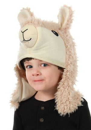 Spitting Llama Sprazy Hat- worn by child model