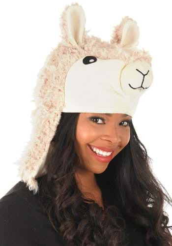 Spitting Llama Sprazy Hat- worn by adult model