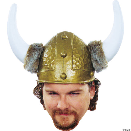 Adult Gold Viking Helmet