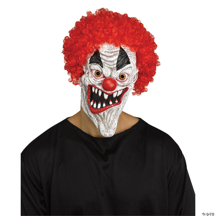 Adult Freakshow Fangs Mask- worn by model
