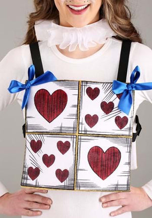 Alice in Wonderland- White Rabbit Costume Kit- tabard up close