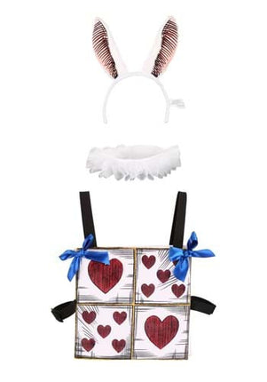Alice in Wonderland- White Rabbit Costume Kit