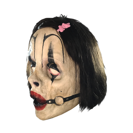 Left side of Ball Gag Mask