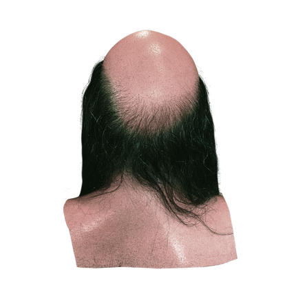 Back of Mr. Jingles Mask