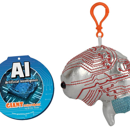 AI Brain Giant Microbe Key Chain