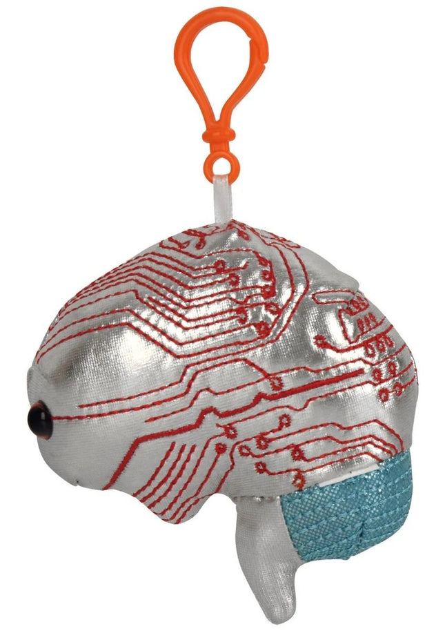 AI Brain Giant Microbe Key Chain
