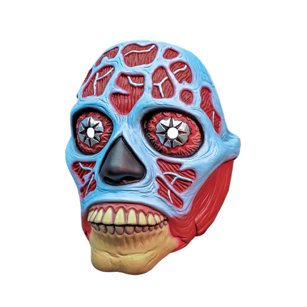 Left-side view of Alien Mask