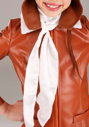 Amelia Earhart Accessory Kit- scarf up close