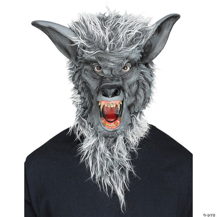 Grey Werewolf Mask