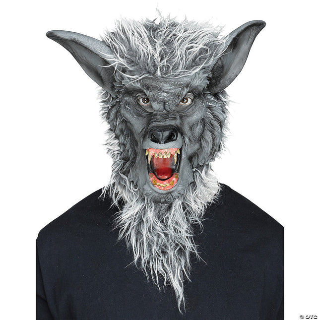 Grey Werewolf Mask