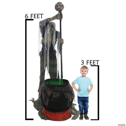 Animated Cauldron Creeper- size comparison