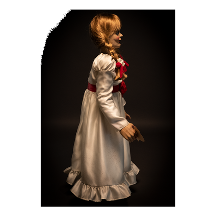 Right-side view of Annabelle Doll