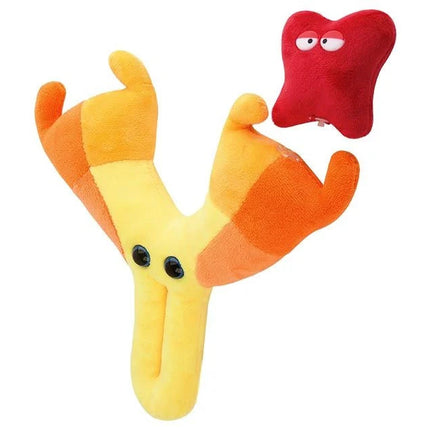antibody plushie with antigen detached