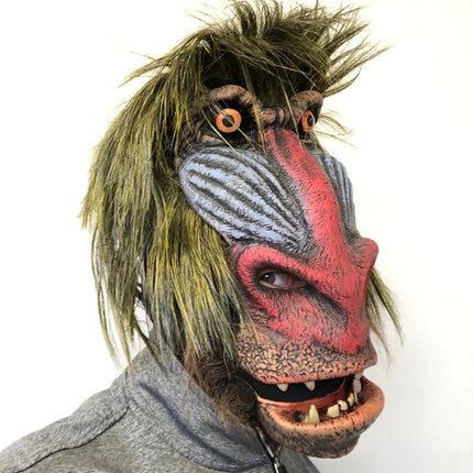 Baboon Mask- right angled view