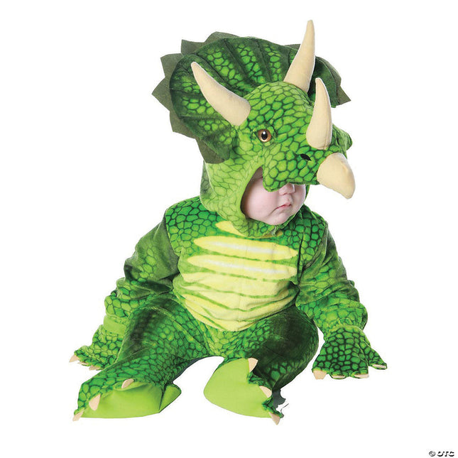 Triceratops Toddler Costume- angled view