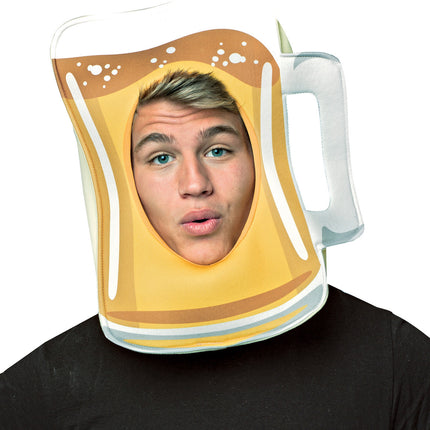 BEER MUG OPEN FACE MASK