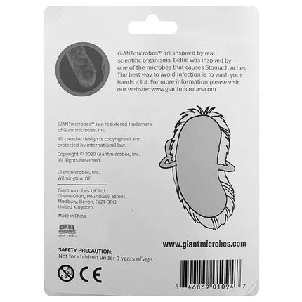 Shouting Bellie Keychain back of package