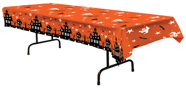 HAUNTED HOUSE TABLECOVER