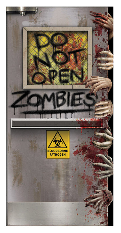 ZOMBIES LAB DOOR COVER