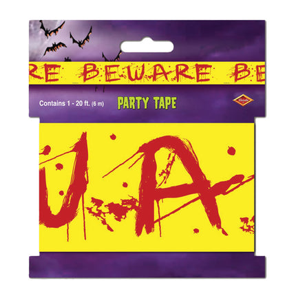 BEWARE PARTY TAPE