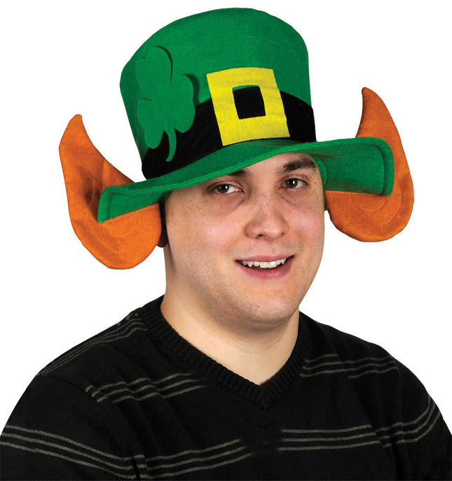FELT LEPRECHAUN HAT W/EARS