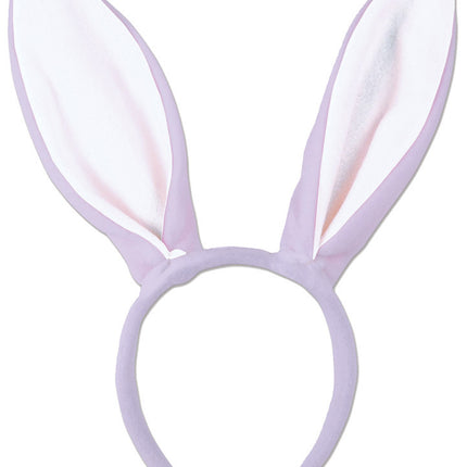 BUNNY EARS LAVENDER/WHITE