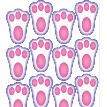 BUNNY PAW PRINTS PEEL N PLACE