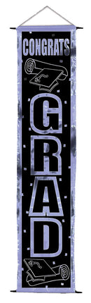 Congrats Grad Velvet Door Banner