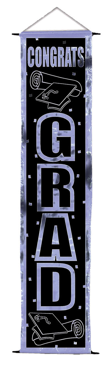 Congrats Grad Velvet Door Banner