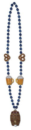 OKTOBERFEST BEADS KEG MEDALLIO