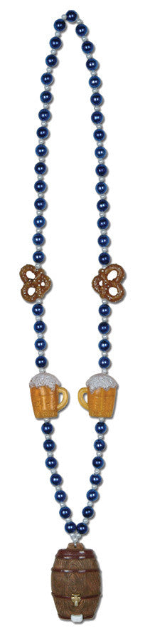 OKTOBERFEST BEADS KEG MEDALLIO