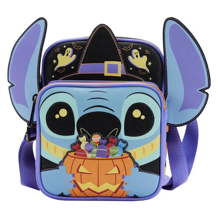 Lilo And Stitch Halloween Candy Glow In The Dark Passport Bag- front view