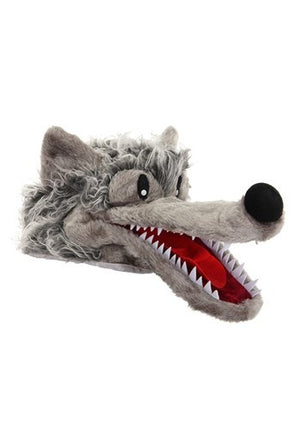 Big Bad Wolf Plush Hat- front view
