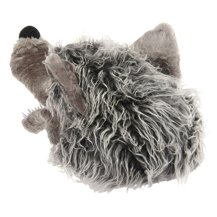 Big Bad Wolf Plush Hat- back view
