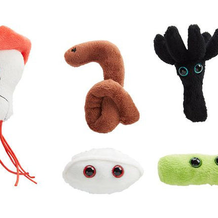 Ebola, Toxic Mold, Anthrax, TB, and Brain-Eating Amoeba Plushies