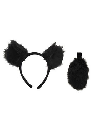 Black Bear Ears & Tail Kit