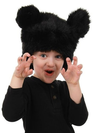 Black Bear Hat- worn by child model